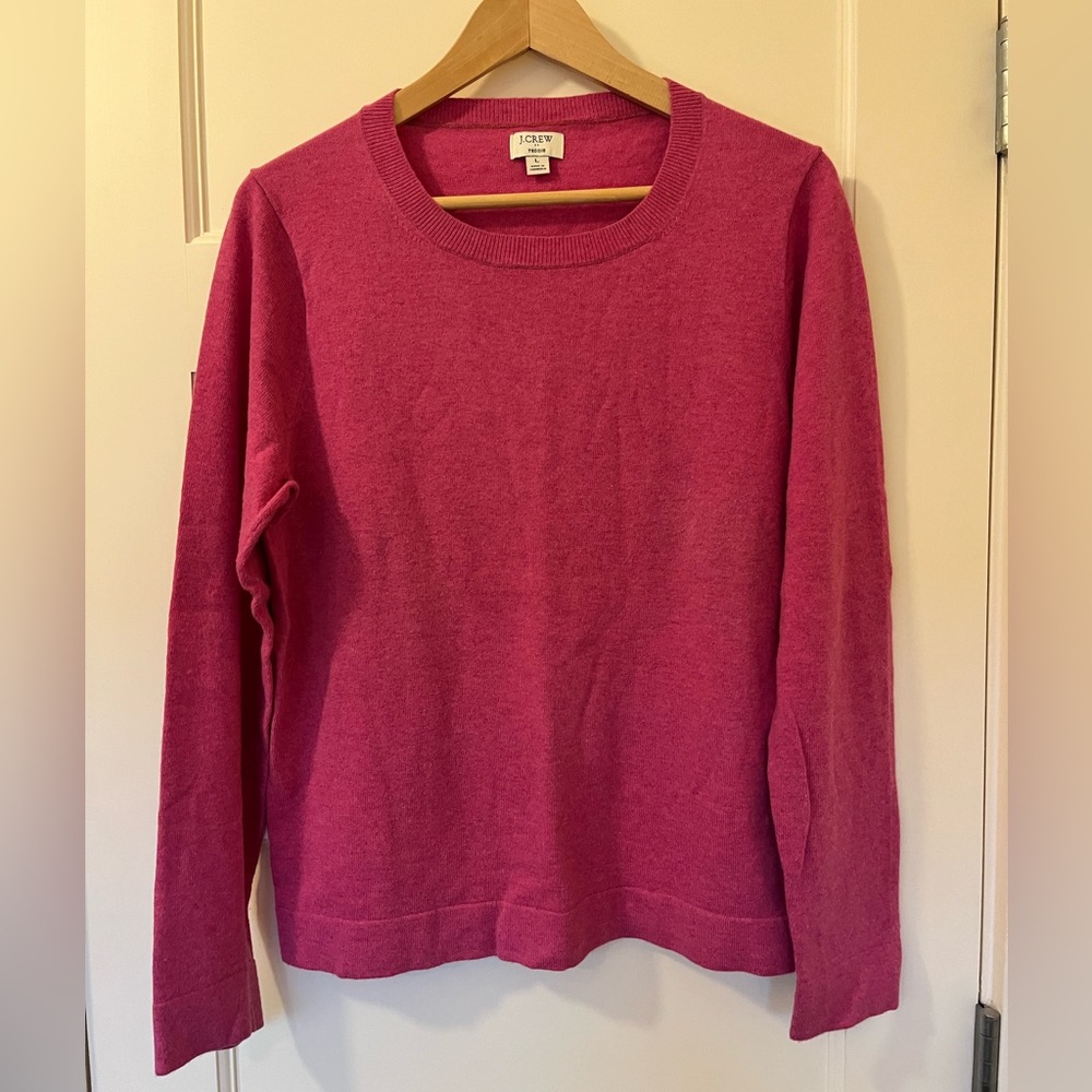 J.Crew Factory • Teddie Crewneck Sweater • Merino Blend • Size L